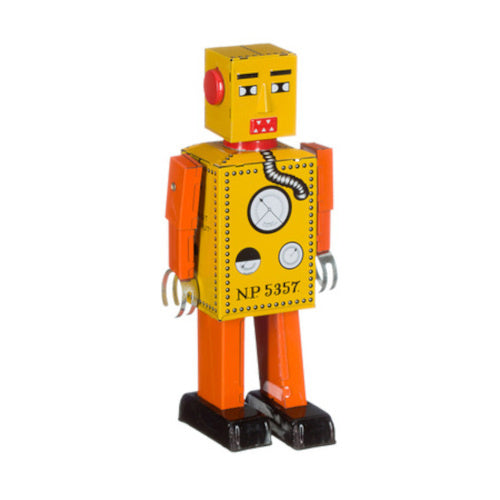 Roboterliliput gelb-orange groß