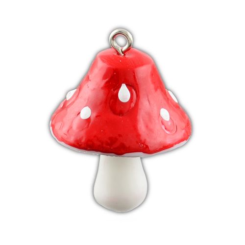 Charm roter Pilz