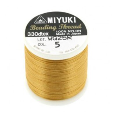 Miyuki-Draht Gold (0,2 mm x 50 m)