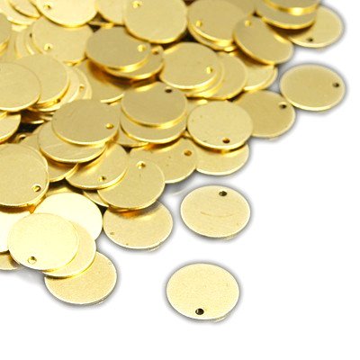 Metallschild / Münze rund unbeschichtet 10x