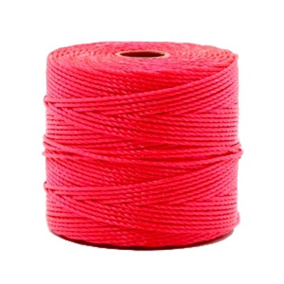 Nylon-S-lon-Draht 0,6 mm korallenrosa (10 oder 70 m)