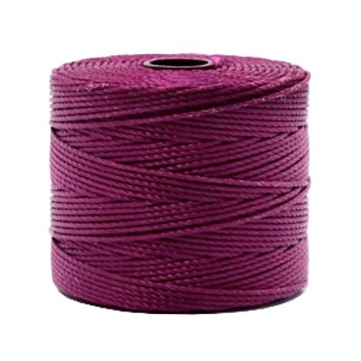 Nylon-S-lon-Draht 0,6 mm Aubergine (10 m oder Spule)