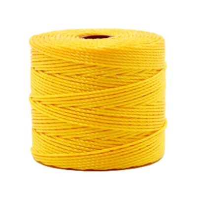 Nylon-S-lon-Draht 0,6 mm sonnenblumengelb (10 m oder 70 m)