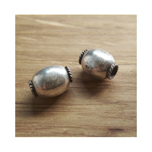 Perle Sterlingsilber 8 mm (1x)