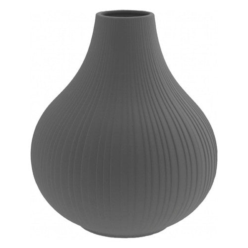 Vase Livia Anthrazitschwarz